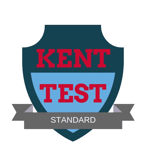 Kent Test 11Plus Badge Standard